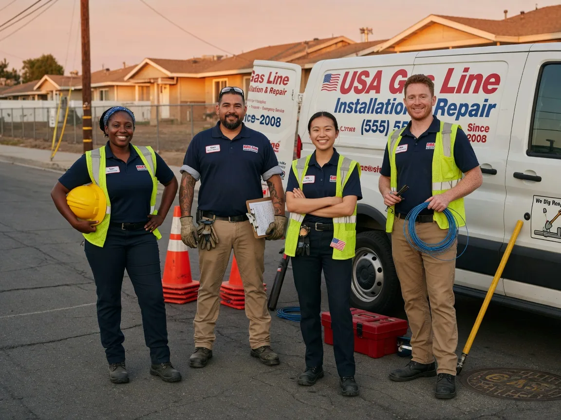 Gas Line Installation company in Milam, WV